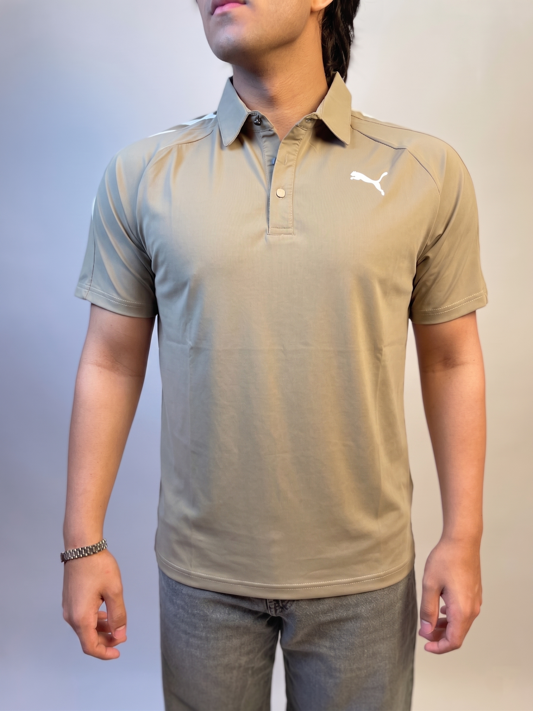 DESERT SAND — DRYFIT POLO