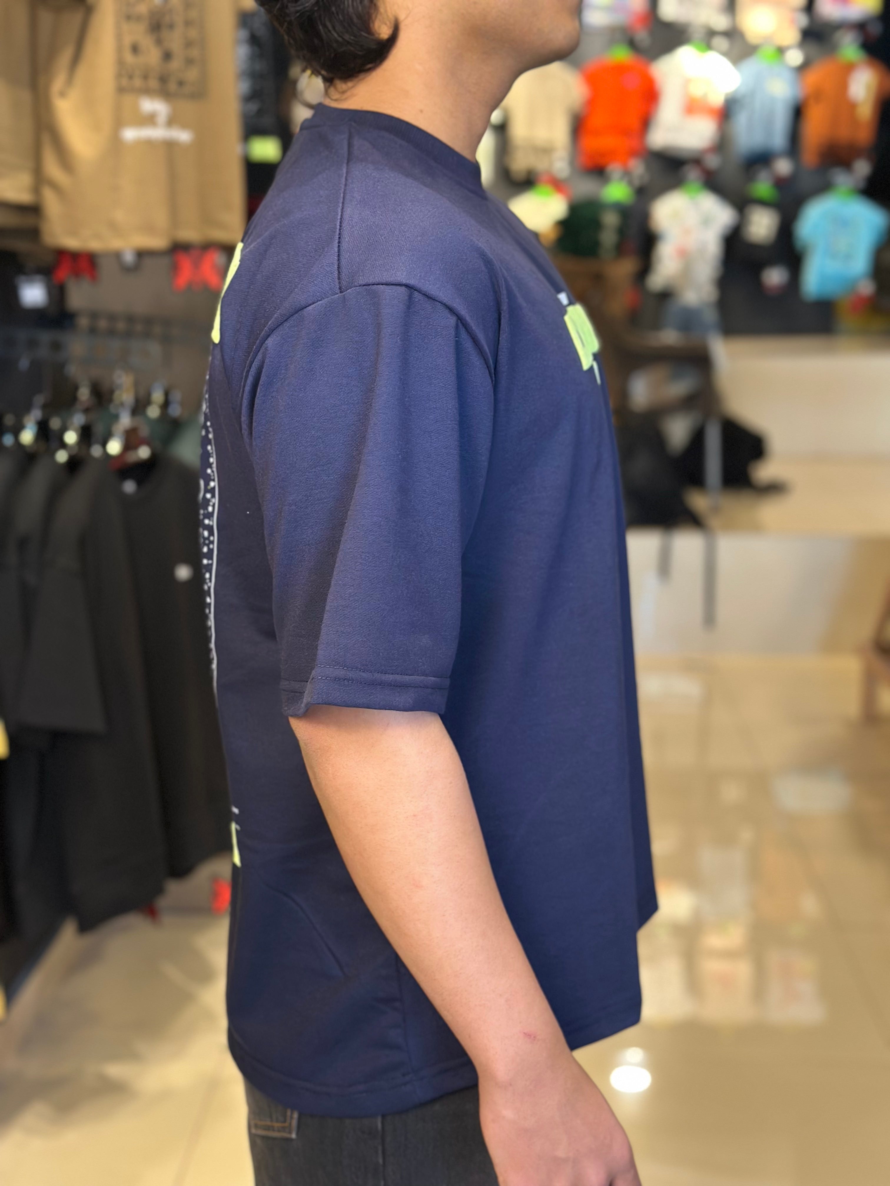 MIDNIGHT NAVY - DIVINE OVERSIZED TEE