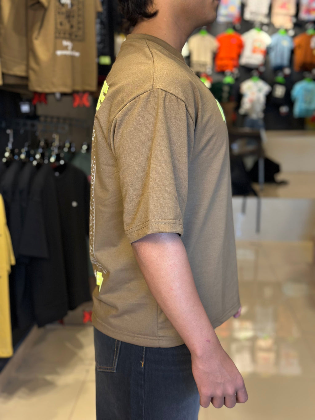 MOCHA BROWN - DIVINE OVERSIZED TEE
