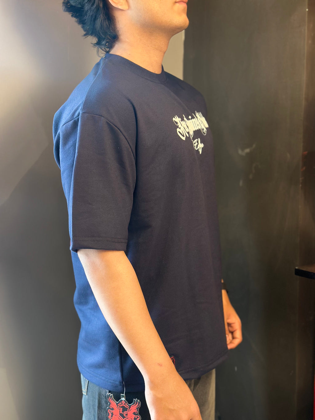 ECLIPSE NAVY - OVERSIZED TEE