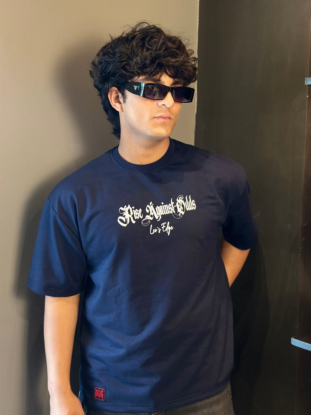ECLIPSE NAVY - OVERSIZED TEE