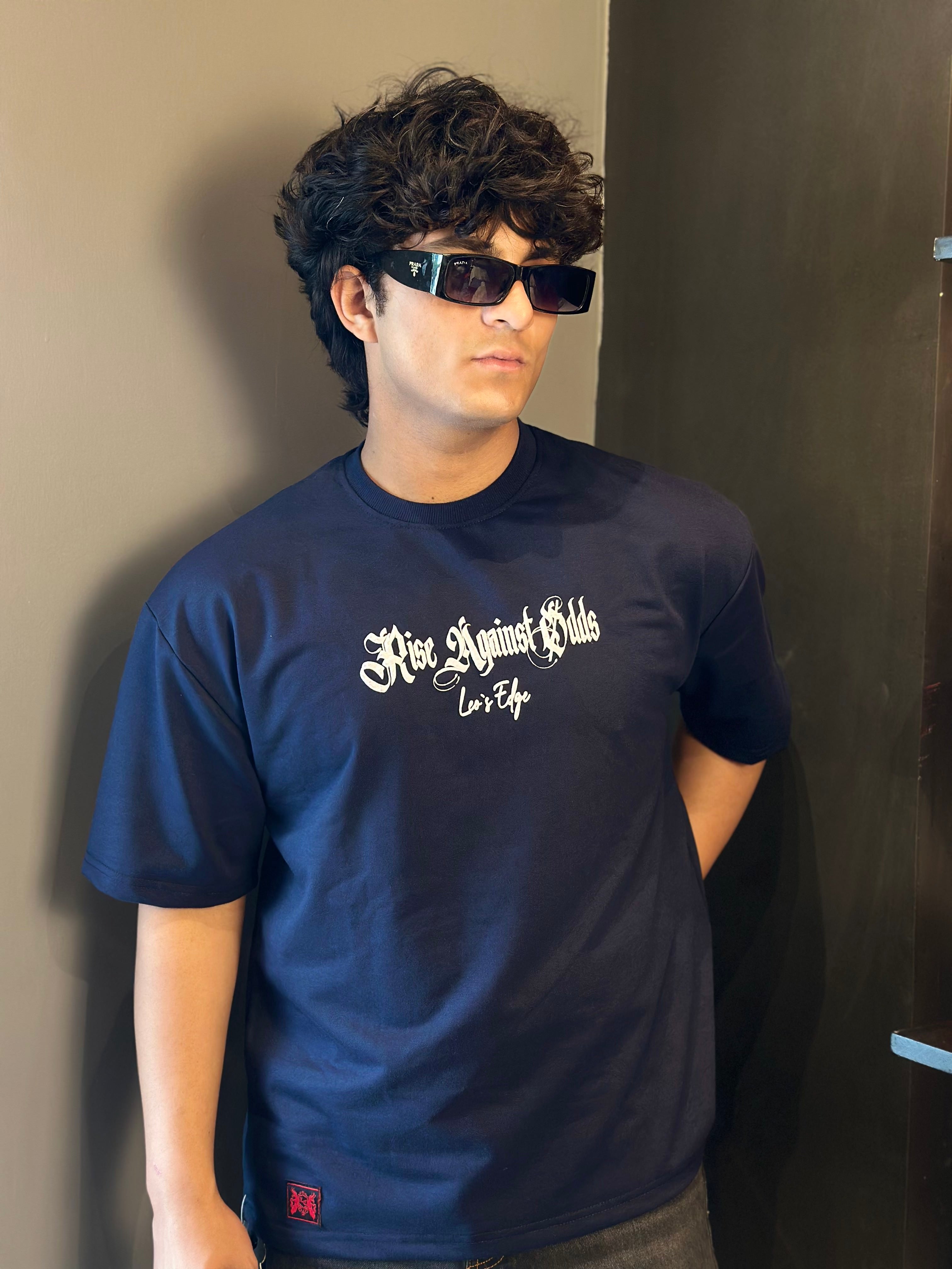 ECLIPSE NAVY - OVERSIZED TEE