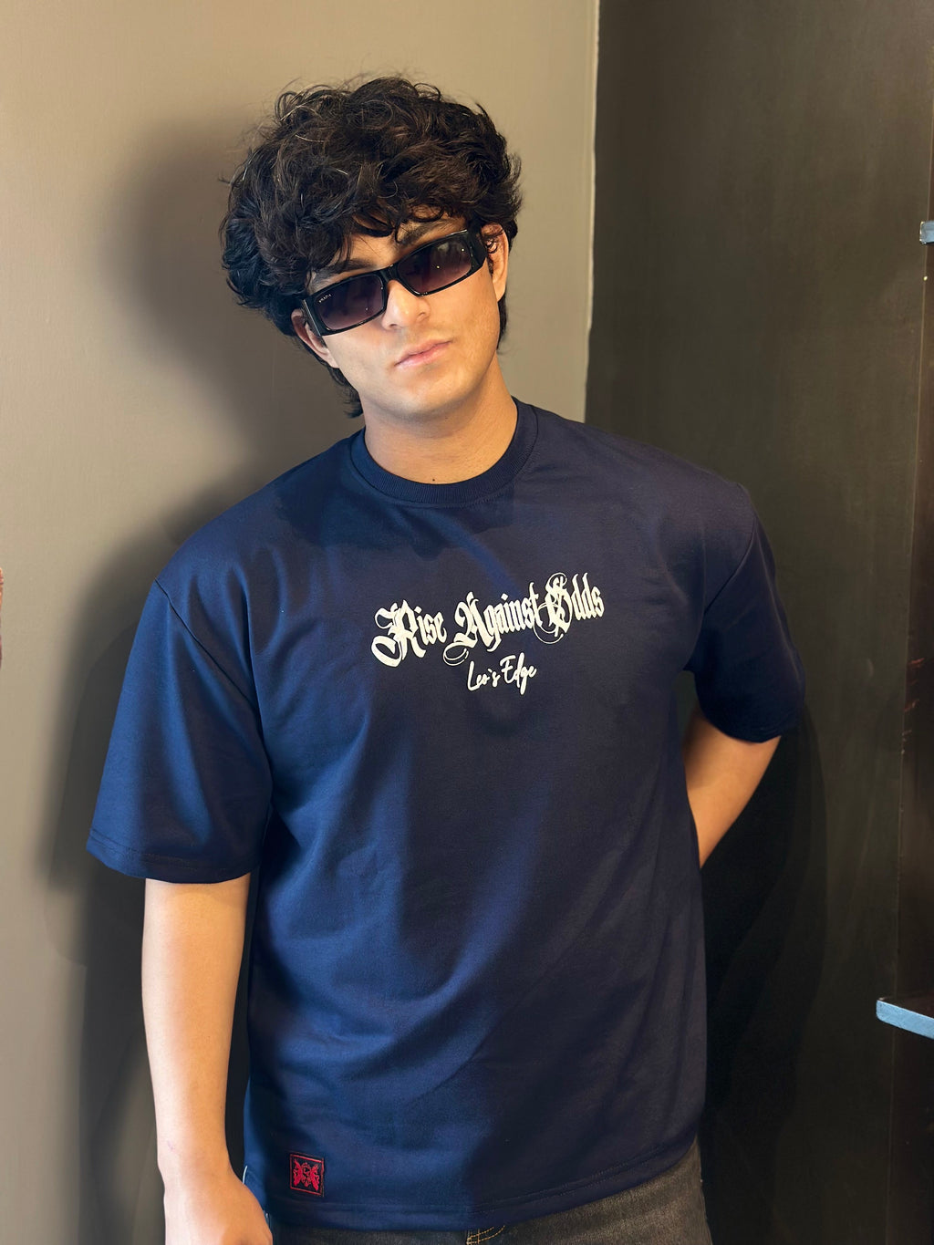 ECLIPSE NAVY - OVERSIZED TEE
