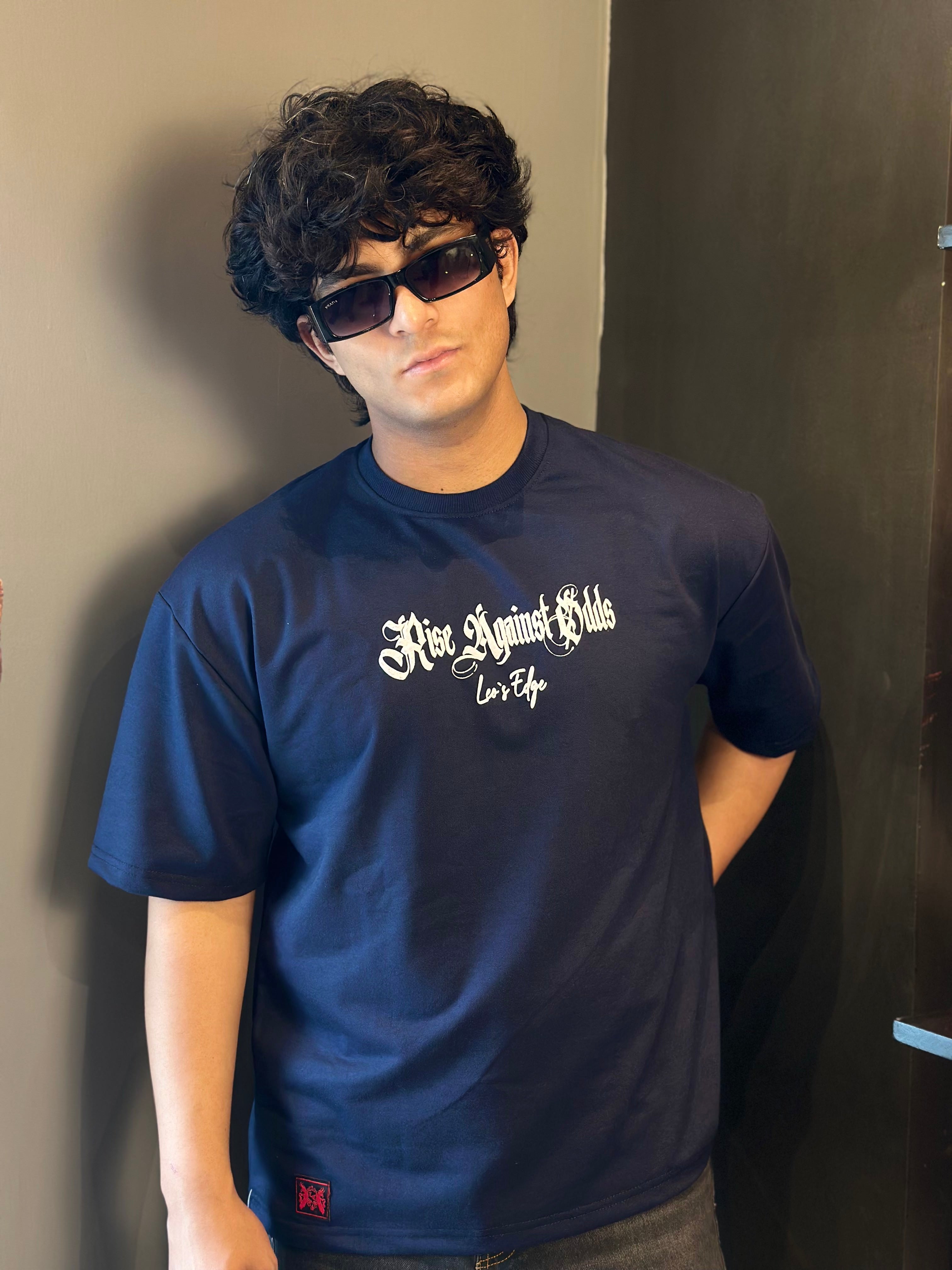 ECLIPSE NAVY - OVERSIZED TEE