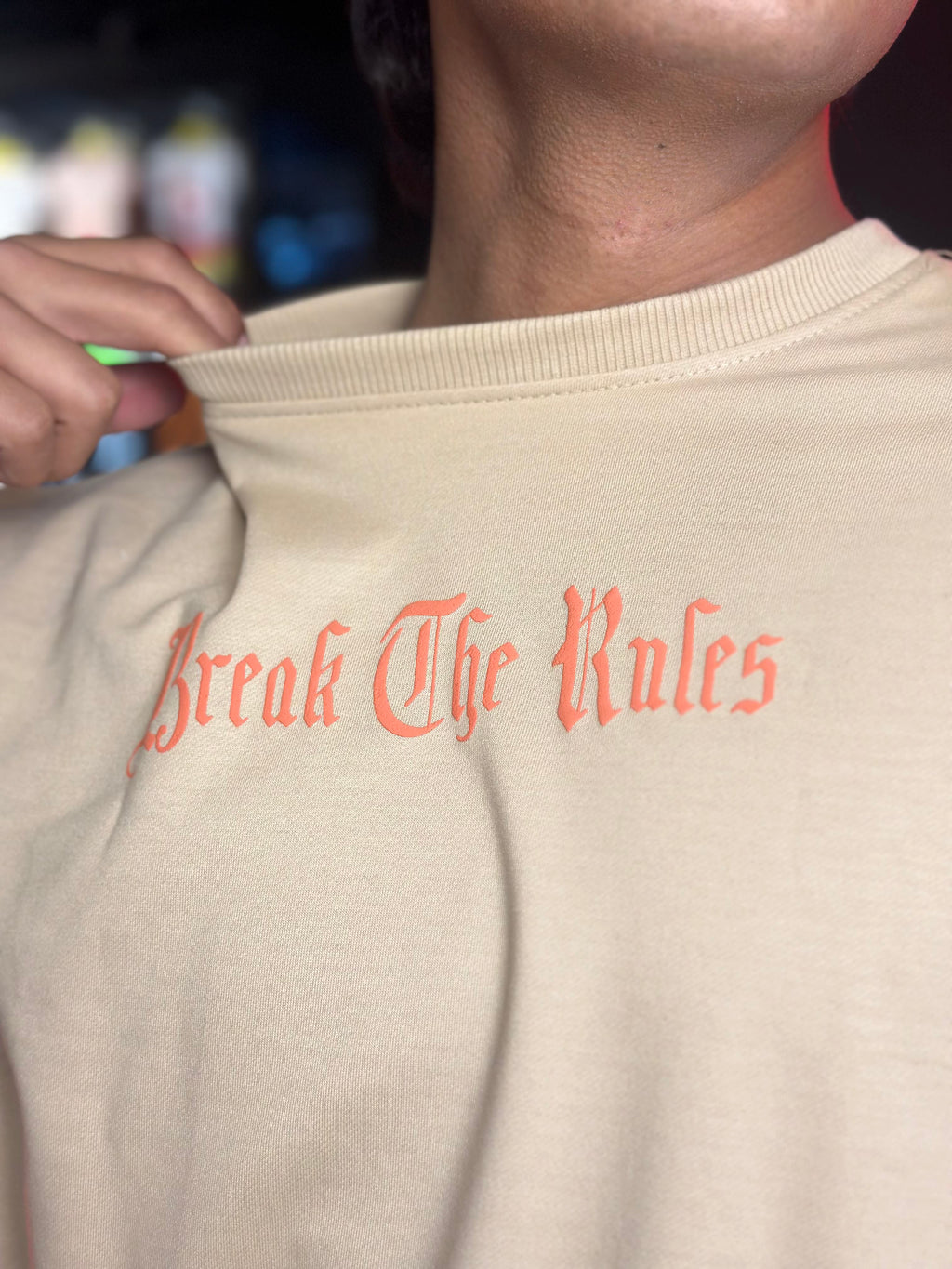 DUNE BEIGE - OVERSIZED TEE