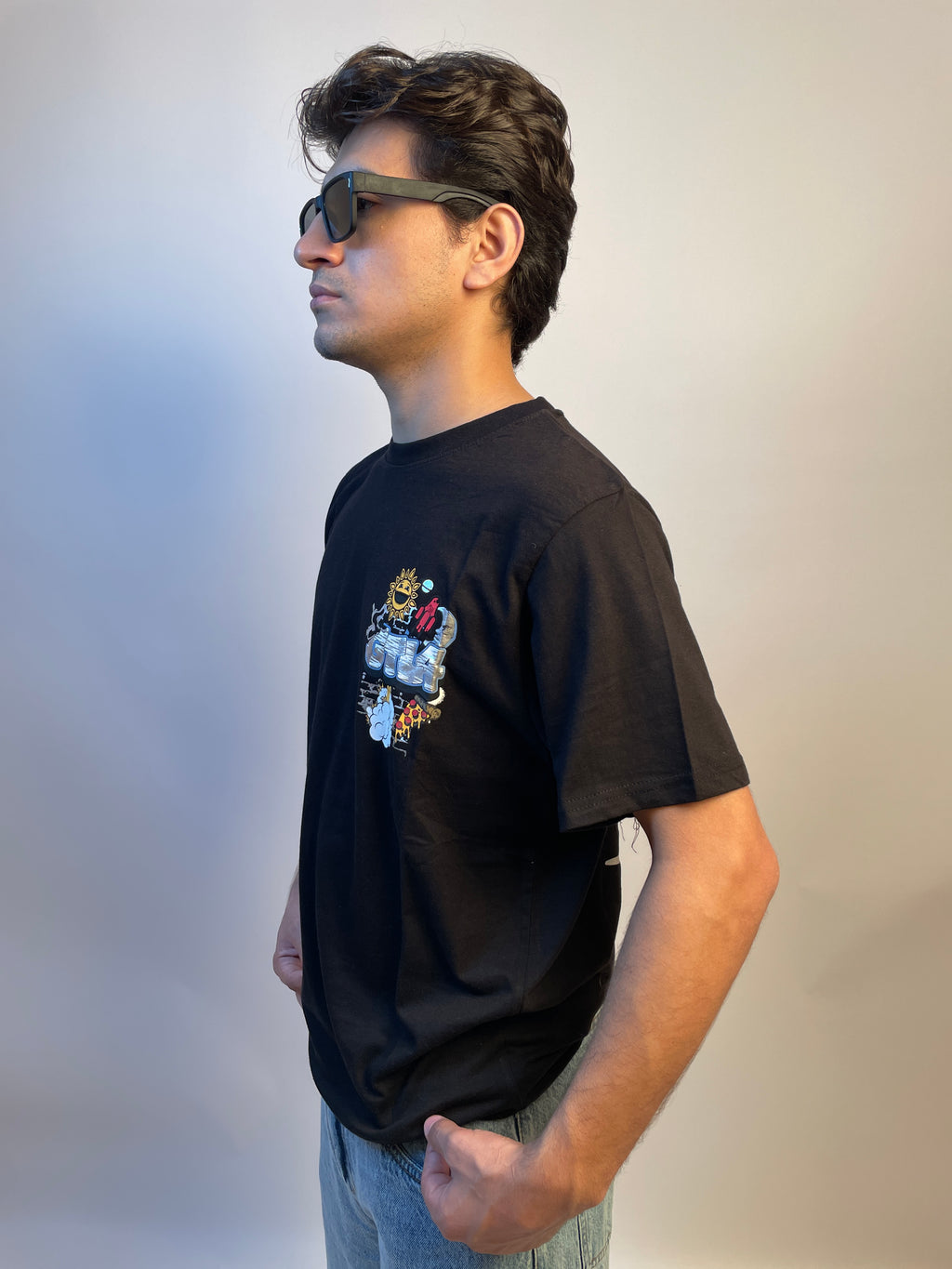 GT Street Black - Drop Shoulder T-shirt