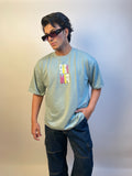 SAGE TEAL - PUFF OVERSIZED TEE