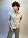LUNAR GREY — DRYFIT POLO