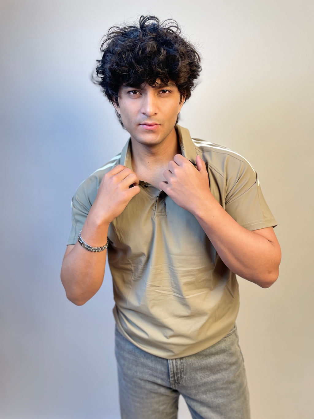 DESERT SAND — DRYFIT POLO