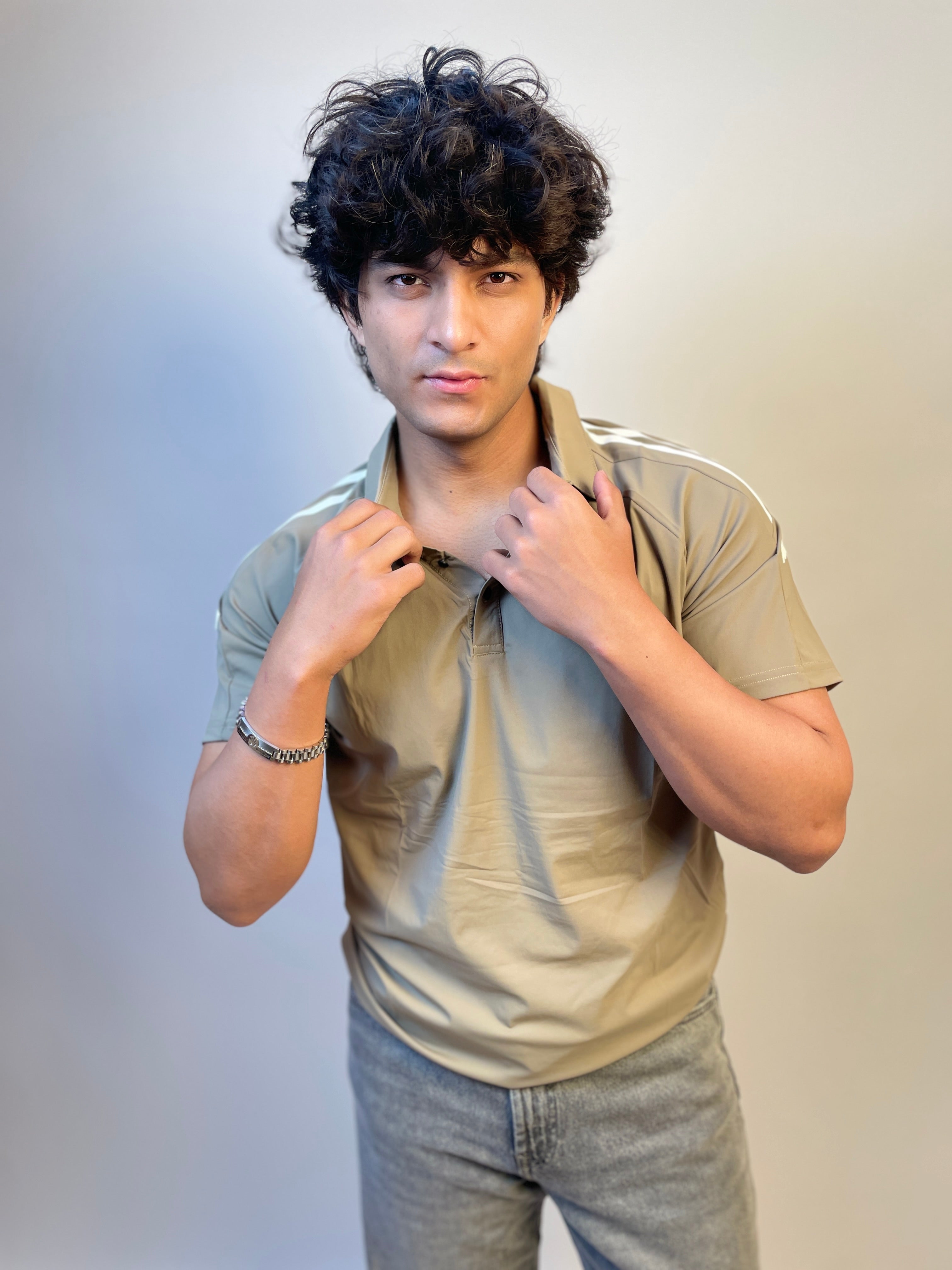 DESERT SAND — DRYFIT POLO
